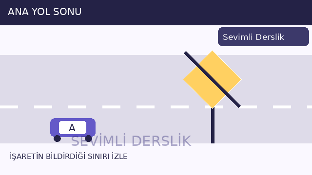 Ana yol sonu sorusunun görseli
