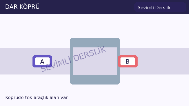 Dar köprü yaklaşımı sorusunun görseli
