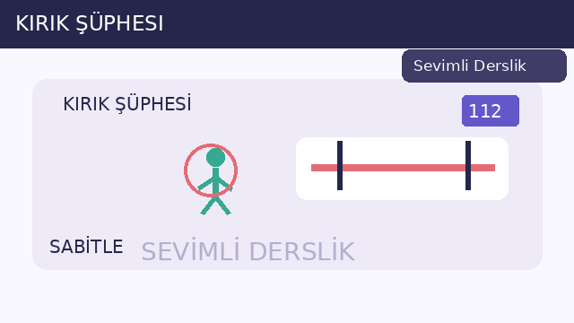 Kırık şüphesi sorusunun görseli
