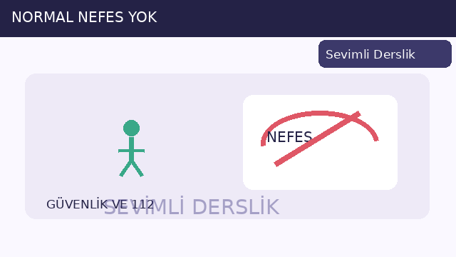 Normal solumayan kişi sorusunun görseli