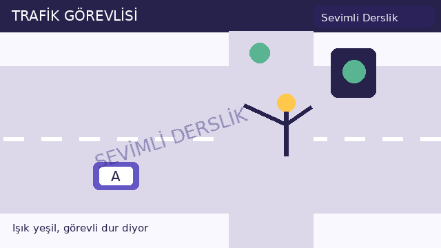 Görevli işareti sorusunun görseli