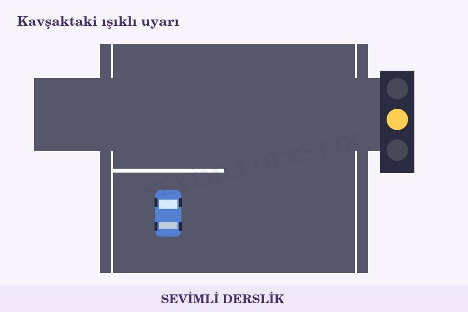 Fasılalı sarı uyarısı sorusunun görseli