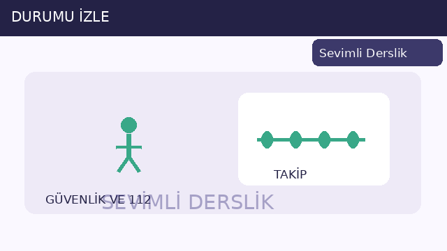 Olay sonrası izlem sorusunun görseli