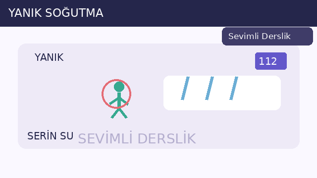 Yanık soğutma sorusunun görseli