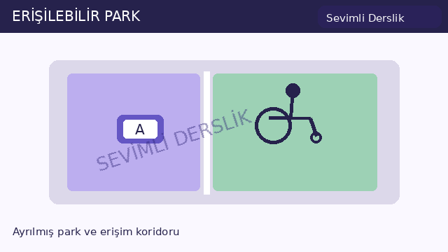 Erişilebilir park sorusunun görseli